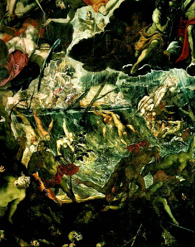 Tintoretto the last judgement oil painting image