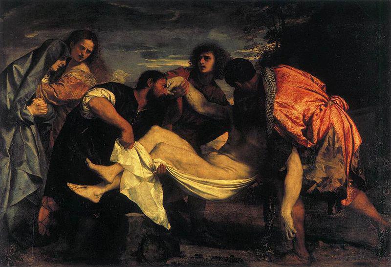 Titian The Entombment oil painting picture