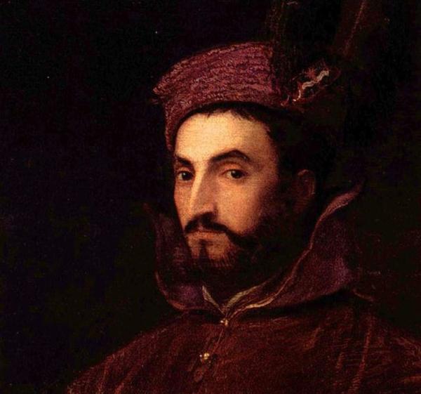 Titian Portrat des Ippolito de Medici oil painting picture