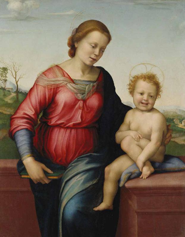 FRANCIABIGIO Madonna and Christ Child oil painting image