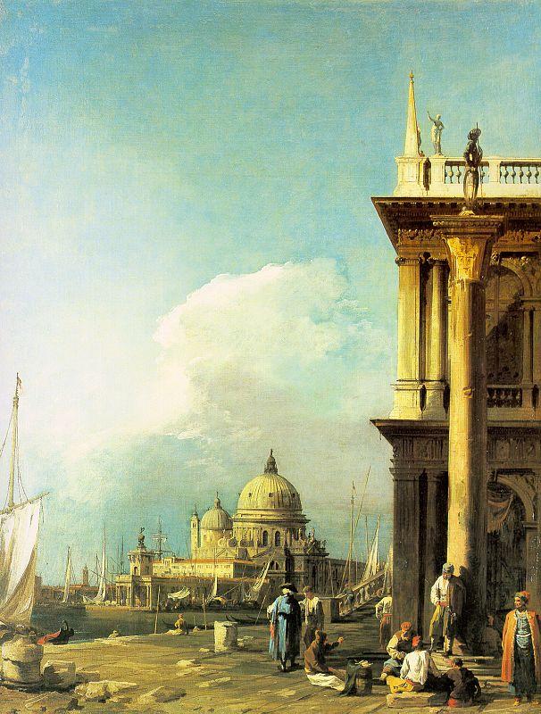 Canaletto Entrance to the Grand Canal from the Piazzetta oil painting picture