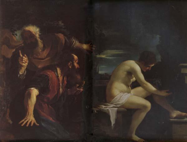 GUERCINO Susanna and the Elders oil painting picture