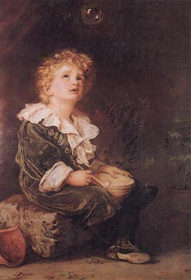 Millais Bubbles oil painting image