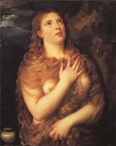 Titian Mary Magdalen oil painting image