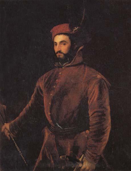 Titian Portrait of Ippolito de'Medici in a Hungarian Costume oil painting picture