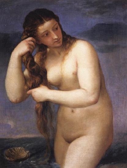 Titian Venus Anadyomenes oil painting picture