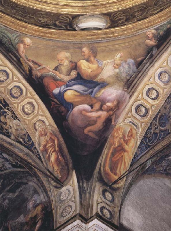 Correggio Pendentive with Saint Jerome and Saint Mattehew oil painting image