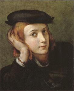 Correggio Portrait of a Youn Man (mk05) oil painting picture