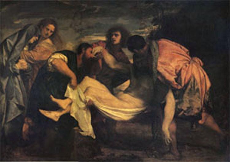 Titian The Entombment (mk05) oil painting picture