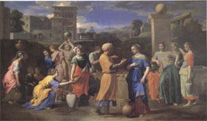 Poussin Eliezer and Rebecca (mk05) oil painting picture