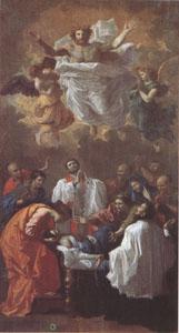 Poussin The Miracle of St Francis Xavier (mk05) oil painting picture