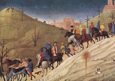 SASSETTA The Procession of the Magi (mk08) oil painting picture