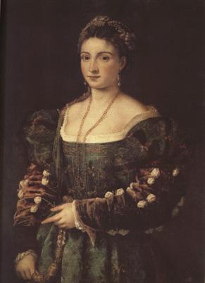 Titian La Bella (mk08) oil painting image