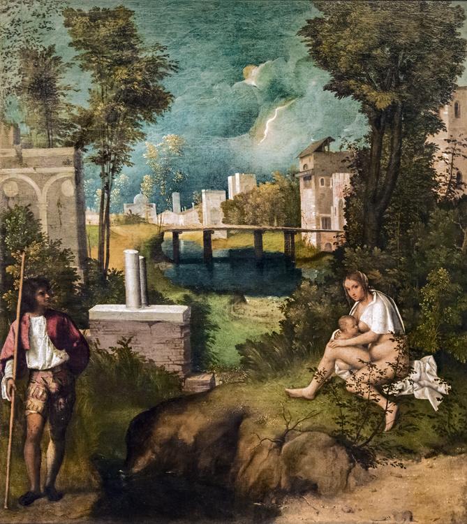 Giorgione The Tempest (nn03) oil painting picture