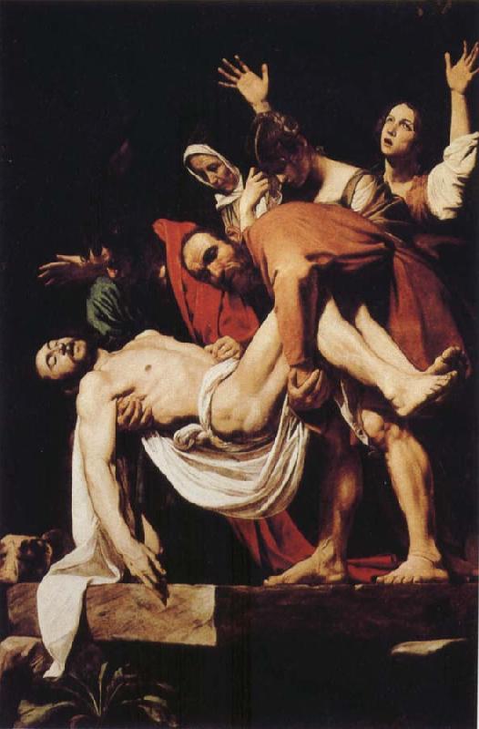 Caravaggio The Entombment oil painting picture