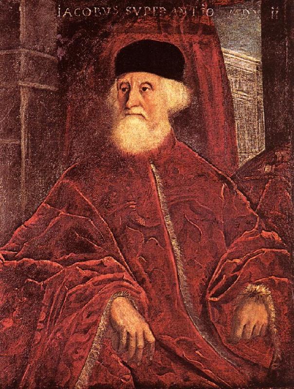Tintoretto Portrait of Jacopo Soranzo oil painting image