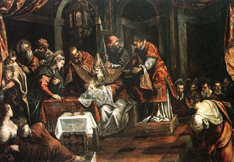 Tintoretto The Circumcision oil painting image
