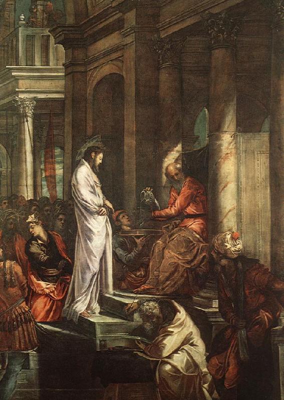 Tintoretto Christ before Pilate oil painting picture