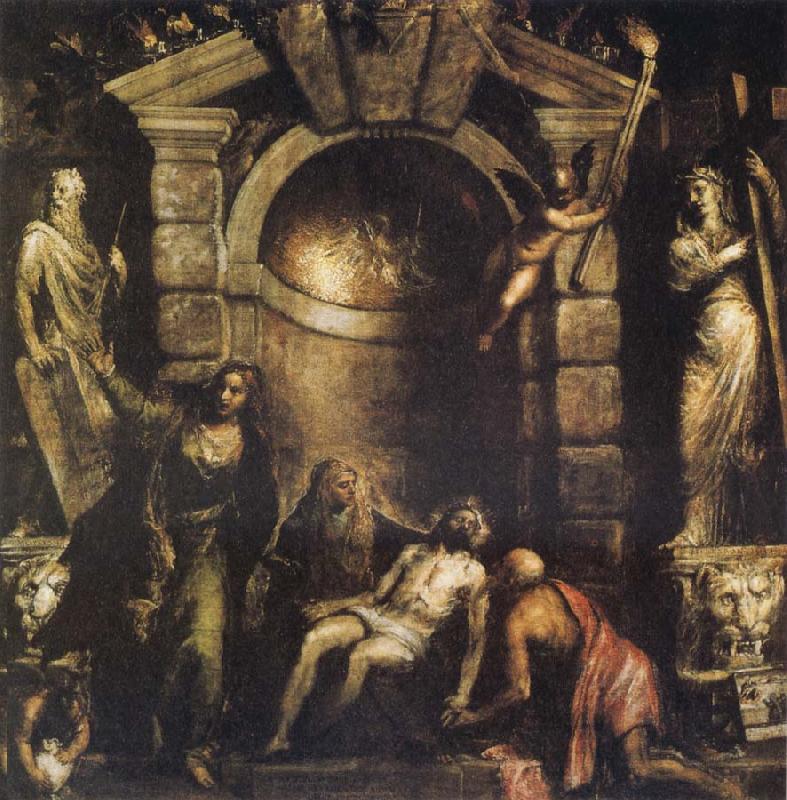 Titian Pieta oil painting picture